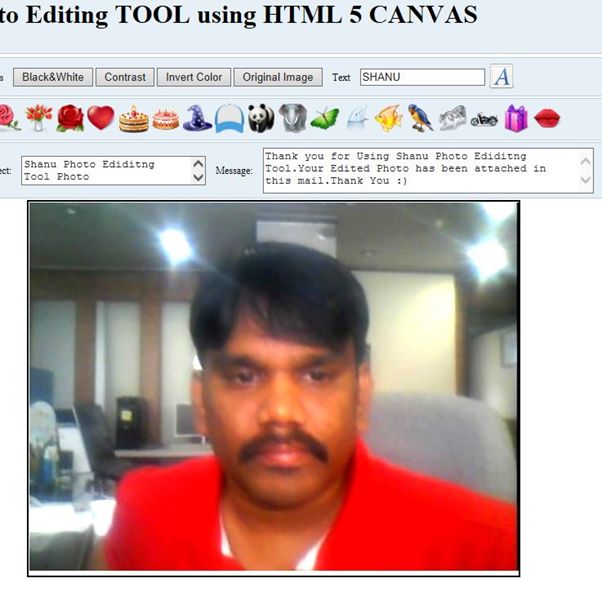 add Contrast to captured photo